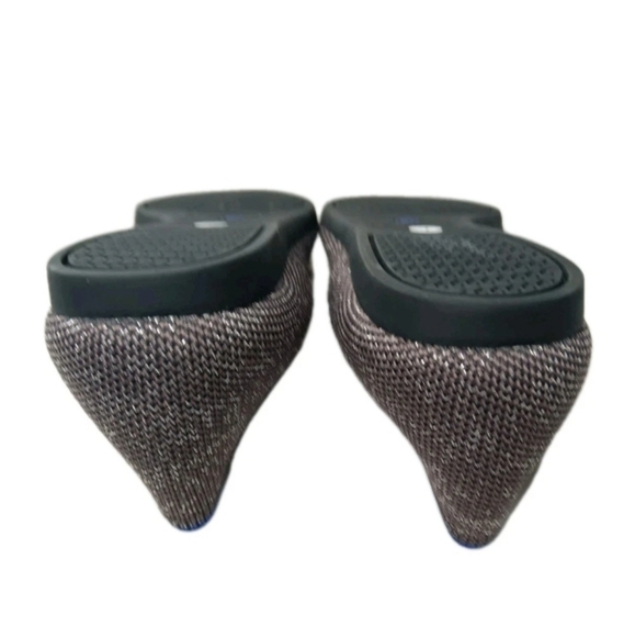 Rothy's The Point Captoe Flats Shoes Women's Size 7 Twilight Metallic Brown - Picture 8 of 10